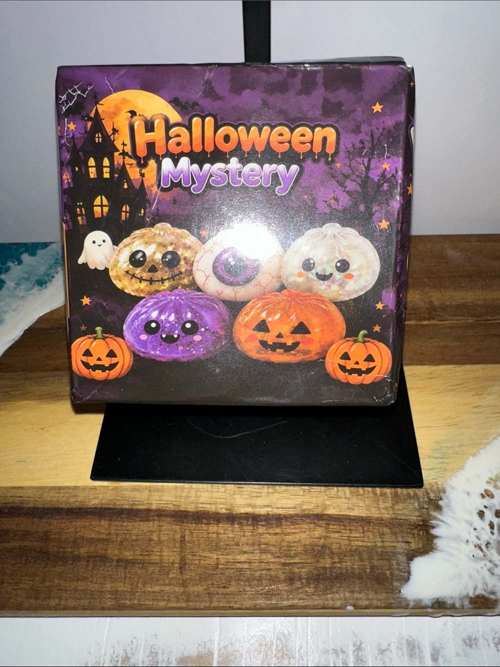 Kids Costume Set - Purple & Orange Plush Pumpkins - Picture 1 of 1